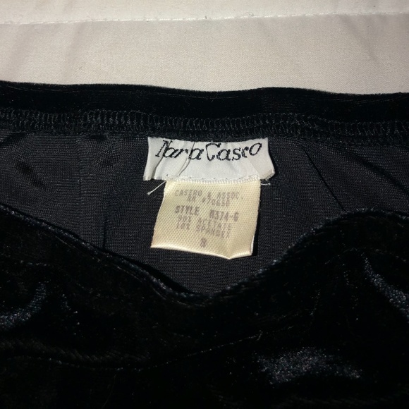 Vintage Girls Velvet Skirt and Tank Set - Picture 5 of 5